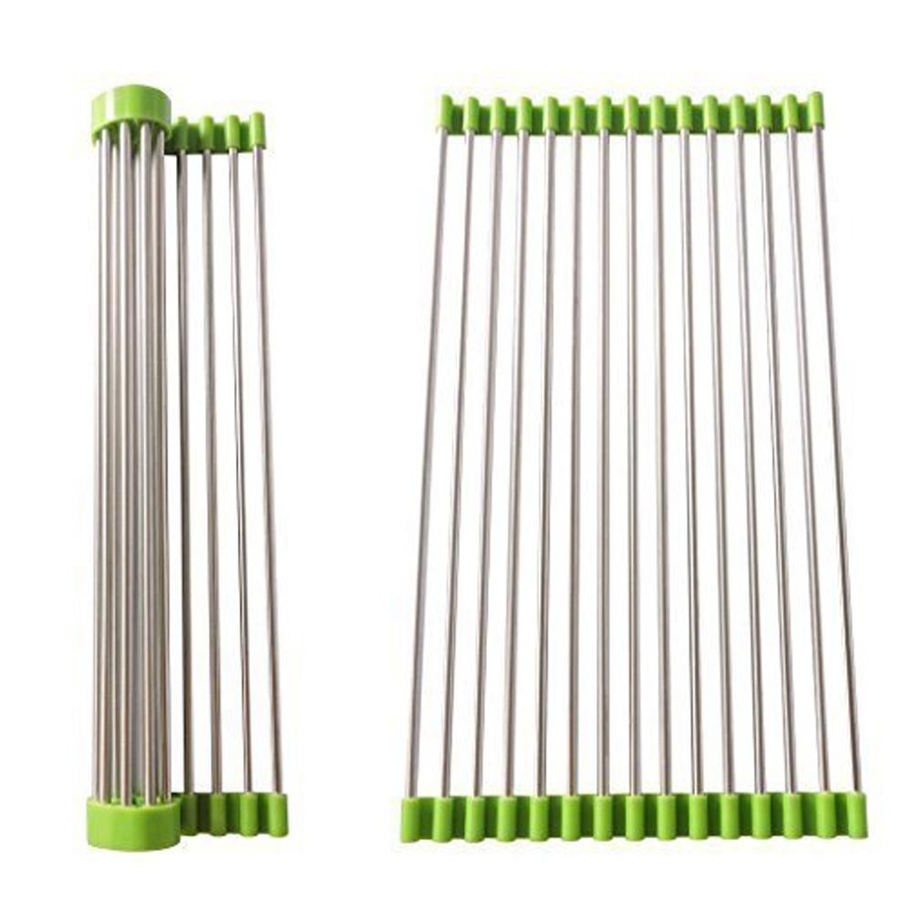 2064A FOLDABLE DRAIN RACK KITCHEN SINK ROLL UP DISH DRYING RACK PORTABLE DISH RACK DeoDap 2064A FOLDABLE DRAIN RACK KITCHEN SINK ROLL UP DISH DRYING RACK PORTABLE DISH RACK DeoDap